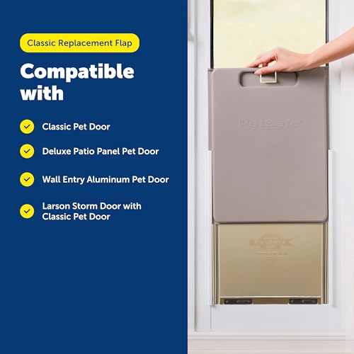 PetSafe Classic Replacement Flap, Vinyl, Medium, 8 in x 11 in - image 5