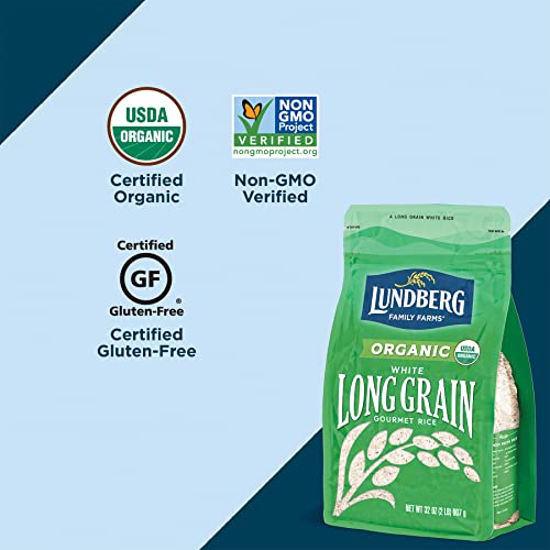 Lundberg Family Farms Organic White Long Grain Rice, 32 Oz #TOP2