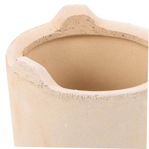 PRETYZOOM Holzkohleofen Camping Kohlekocher Grillofen Holzkohlegrillherd Holzkohleherd Zum Kochen Fondues Campingkocher Outdoor-grillwerkzeug Grillzubehör Kohle Herd Tandoor Tragbar Ton – Bild 8