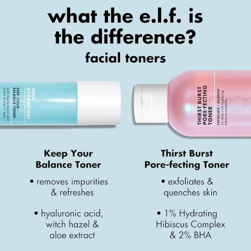 e.l.f. SKIN Thirst Burst Pore-fecting Toner, Hydrating for Face, Smooths, Plumps & Minimizes Pores, Infused with Salicylic Acid, Vegan & Cruelty-Free - image 7