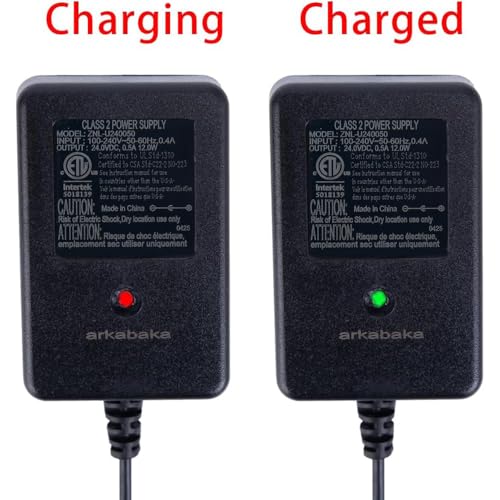 Image of 24V Charger for Ride On Toys, 24 Volt Battery Charger for Ride on Car