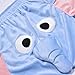 Funny Elephant Mens Shorts Plus Size Elastic Waist Loose Fit Bermuda Shorts Lounge Summer Comfort Casual Fashion Clothes Blue