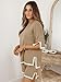 LILLUSORY 2 Piece Sets for Women Spring Summer 2026 Two Piece Matching Lounge Sets Short Casual Outfits Cute Vacation Clothes Fashion Khaki S