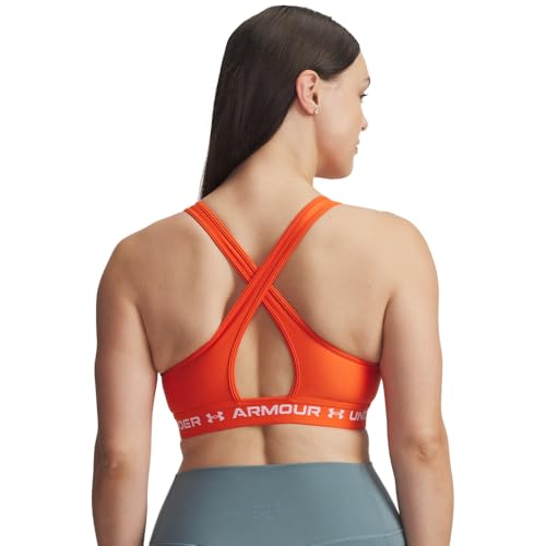 Image of Under Armour Women's Crossback Mid Impact Sports Bra
