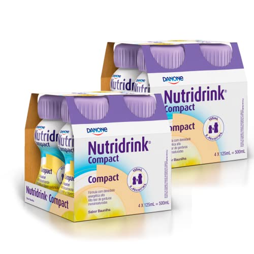 Nutridrink Compact 125ml Sabor Baunilha Danone Nutricia 8 unidades