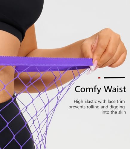 Image of Plus Size Fishnet tights stockings Big Mesh Leggings Pantyhose for women