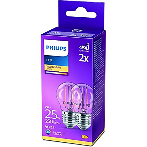 Philips Lámpara LED, Blanco Cálido, 25W