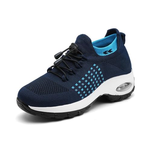 Comfort Wear Orthowear Orthopedic Sneakers for Women with Air Cushion & Stretch Cushion, Breathable Ortho Shoes for Plantar Fasciitis, Includes Insole2