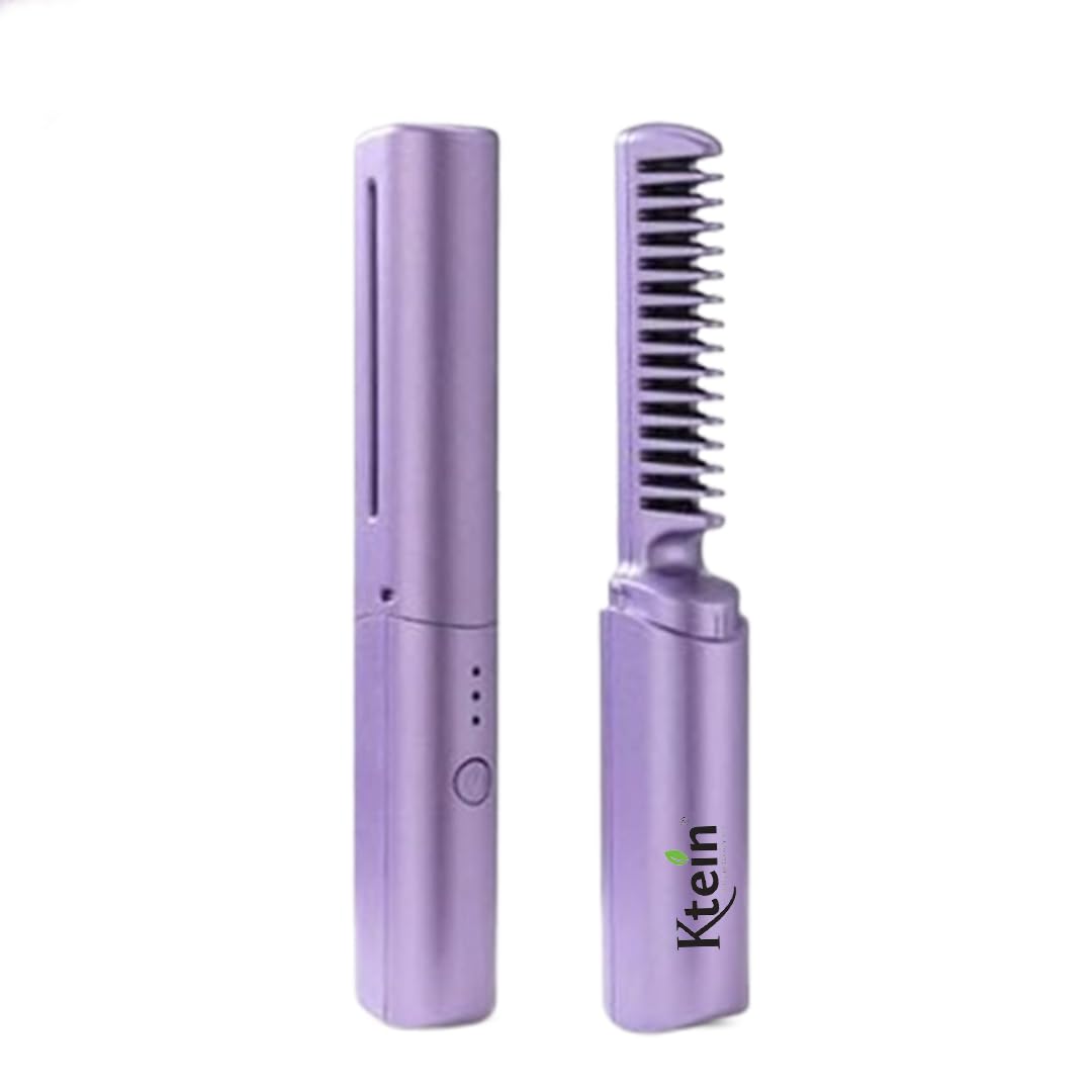 KTEIN Wireless Hair Styling Comb Magic – Versatile Electric Mini Straightener - Defective Item 1 Year Warranty