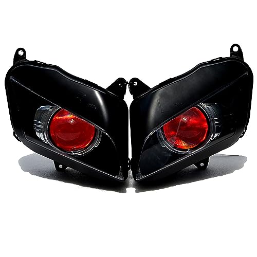 Red Demon Eyes LED Headlight Assembly For Honda CBR600RR 2007 2008 2009 2010 2011 2012 45W 6000lm