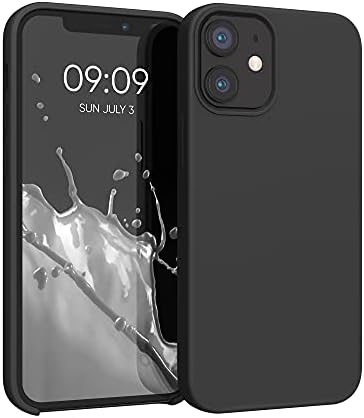 kwmobile TPU Silicone Case Compatible with Apple iPhone 12 mini - Case Slim Phone Cover with Soft Finish - Fruity Orange