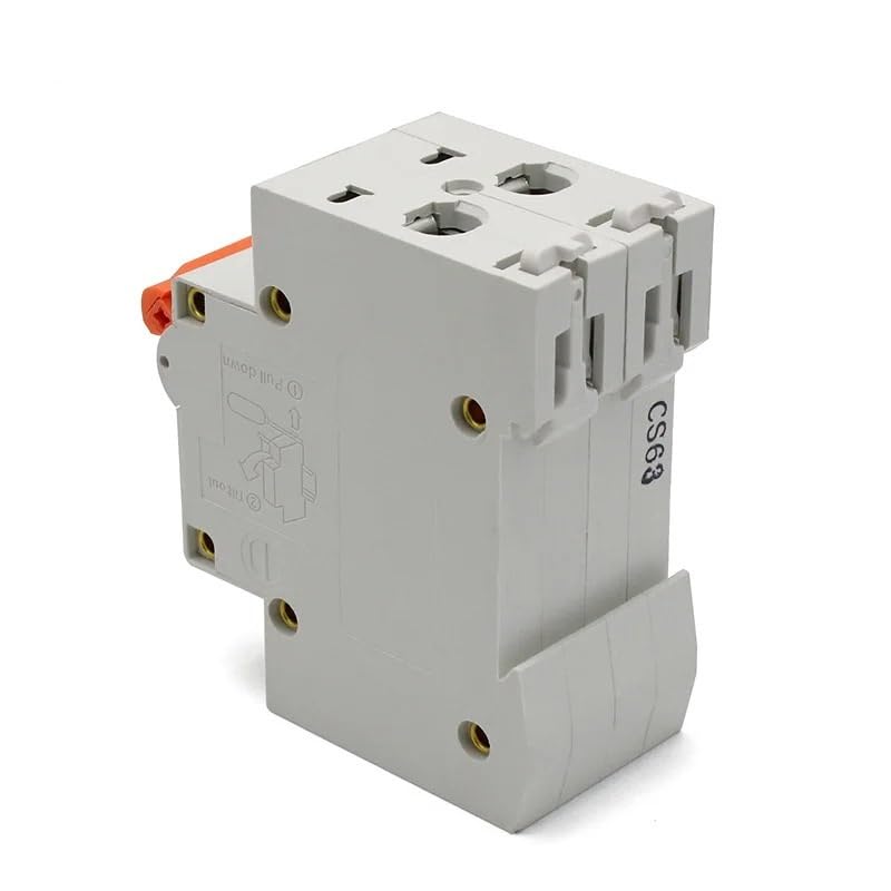 Interruttore Magnetotermico Interruttore Automatico Solare 1P 2P 3P 4P DC 250V-1000V 10 Fusibile 3/6/10/16/20/25/32/40/50/63/80/100/125A Interruttori Automatici(4,50A)