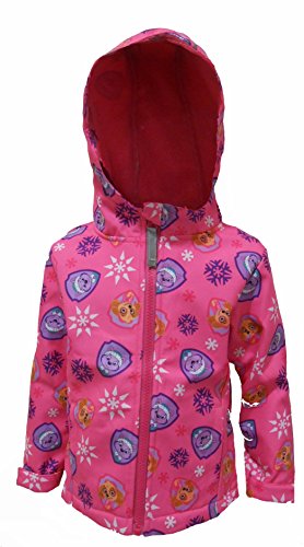 Kinder Offiziell Paw Patrol Skye Pink Weich Mit Kapuze Mädchen-jacke - Rose, 2-3 Years, Rosa Cover