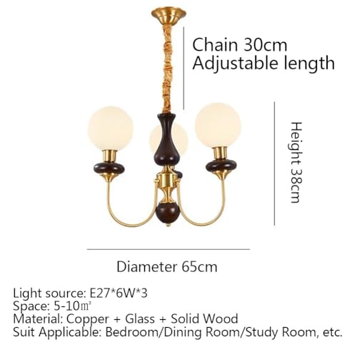 Lampe de décoration d'intérieur design avec triple tête rétro - 3