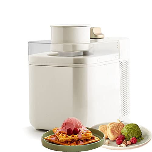 LFFRJL Eismaschine Für Hause,Kleine Hausgemachte Frucht-Smoothie-Maschine,Frozen Yoghurt-Maschine,One-Push-Betrieb…