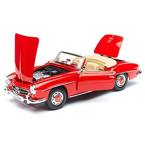 Maisto 118 1955 Mercedes-Benz 190SL Diecast Vehicle miniatura 4