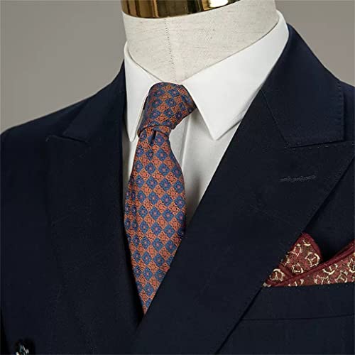 Men's British Slim Breasted Suit Groom Wedding Dress Business Casual Formal Dress3