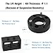 YITAMOTOR Leveling Lift Kit Compatible for F150, 3 inch Front and 2 inch Rear Forged Strut Spacers Compatible for 2004-2018 Ford F-150 2WD 4WD