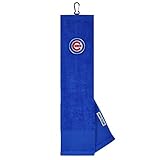 Team Effort MLB Chicago Cubs Face/Club Tri-Fold Embroidered Towelface/Club Tri-Fold Embroidered Towel, NA