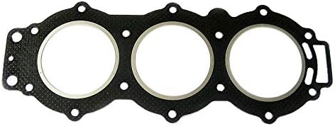 Three (3) Cylinder Head Gasket for Yamaha 75 HP - 90 HP Outboard 3 Replaces 688-11181-00/688-11181-01/688-11181-02/688-11181-A0 / 688-11181-A1 / 688-11181-A2 Replaces Sierra 18-3805