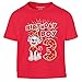 PAW PATROL - Geburtstag 3 Jahre Marshall Birthday Boy Kinder Jungen T-Shirt 104 Rot