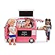 Our Generation – Fahrzeug-Spielset – Küchen- und Kochbereich – 46 cm Puppenzubehör – Spielnahrung – Spielzeug für Kinder ab 3 Jahren – Grill to Go Food Truck