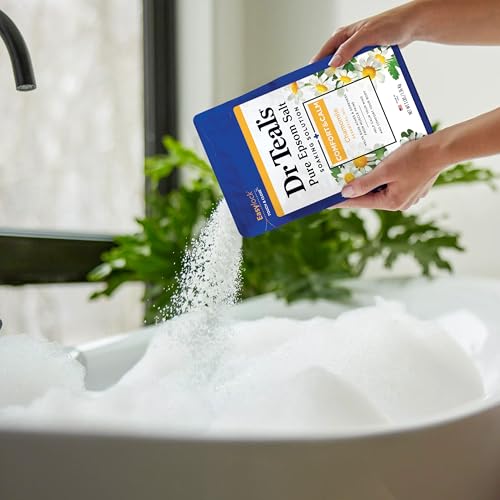 Dr Teal's Epsom Salt Soaking Solution, Chamomile, 48 Oz (Pack of 2) - image 6