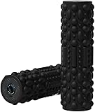 Elektrische schuimroller, trillingen, stretchrol, schuimrollen voor spieren, USB-oplaadbaar, 5 niveaus instelbaar, duurzaam, ABS-schuim, geschikt voor sportschool, thuis (rug)