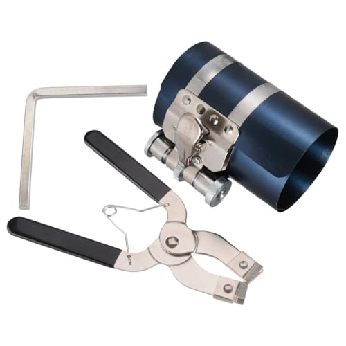 Compresseur de segment de piston 4" réglable pour moteur auto avec clé