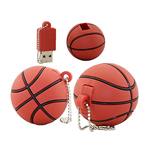 4GB Balle de façonner des clefs USB, Stylo Drive Memoria Flash Reste pendrives Disque Flash USB clé USB u Disquette clé USB USB 2.0 Pen Drive pendrive (Basket - Ball)