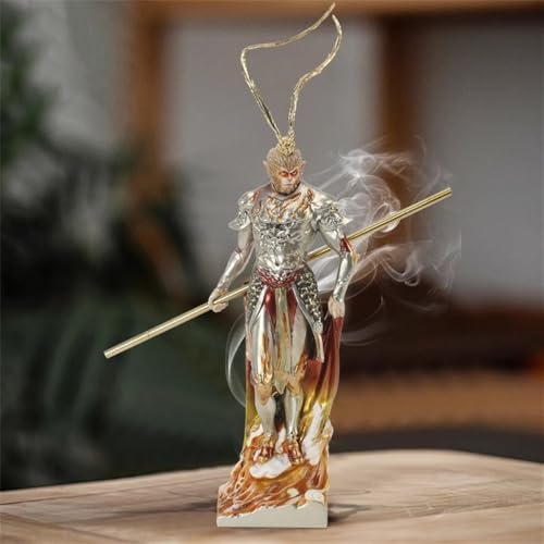 Estatua Sun Wukong Rey Mono Polystone 22 cm