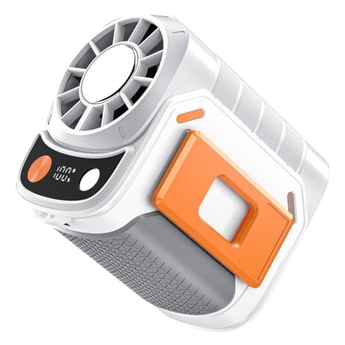 Ventilador de cintura portátil con compresa fría para un alivio térmico inmediato en el trabajo 2