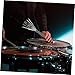 CVUTOVO 1set Drum Brush Wire Stick with Bag for Jazz Drums Professional Percussion Accessory Compact Design for Easy Carrying Articulation and Volume