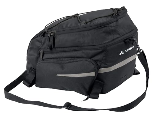 VAUDE Silkroad Plus Alforja, Unisex Adulto, Negro, Ăšnica