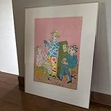 ポール・アイズピリ「少年の音楽隊」リトグラフ 本人サイン有