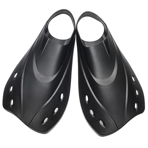 Aletas de buceo, aletas de entrenamiento de natación, cómodas aletas de buceo, ergonómicas, cómodas aletas de buceo, aletas cortas profesionales, aletas cortas, aletas de entrenamiento de natación