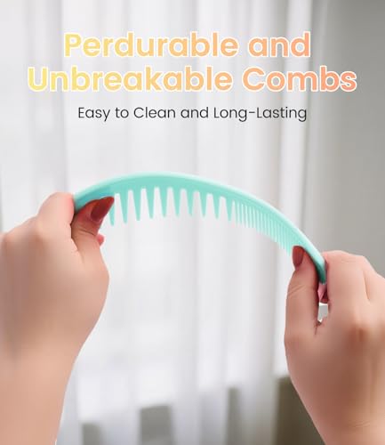 Set profesional de 6 peines para cabello de hombre y mujer miniatura 5