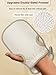Aswdbbn Exfoliating Glove (Original) Machine Washable Newly Upgraded With Thumb Holes Korean Body Scrubber 100% Vegan Viscose Exfoliating Mitt for Dead Skin Removal, Keratosis Pilaris & Self-Tan Prep