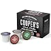 Bourbon Barrel Aged K-Cups Coffee 24ct Variety Pack Set, Single Origin Coffee Paired with Bourbon, Rye Whiskey, Malt Whiskey and Rum, 24ct
