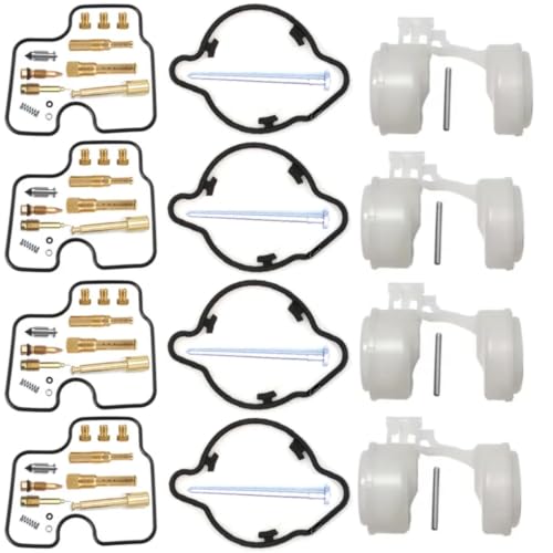 Kit réparation carburateur CBR600F2 avec ensemble flotteur et diaphragme durable