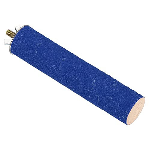Image of PATIKIL 1.1x5.5 Inch Bird Cage Perch, Parrot Stand Paw Grinding Stick Bird for Parakeet Cockatiel Cage Accessory, Blue