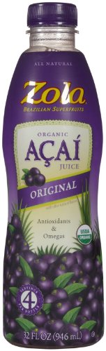 Zola Acai Organic Acai Power Juice - Original - 32 oz - 8 ct
