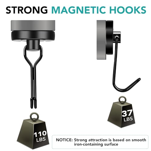 Diymag Black Magnetic Hooks thumb #2