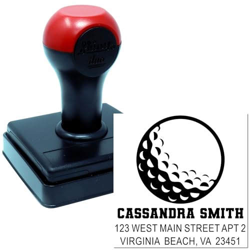 Image of Handheld Ocean Wave Duo Hand Mailing Stamp - Square Imprint Address Mark | Any standard pad works. Beach House Everyday Mailing Stamp. Handheld Rubber Stamp. Nothing to dry out. Square imprint.