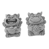 POPETPOP Mini Estatua León Decorativa Pequeña Escultura de León Realista para Escritorio y Decoración de Hogar Adornos para Mesa y Regalos Creativos