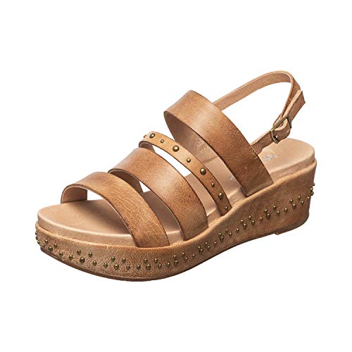 Antelope Women's C21 Light Taupe Leather Wilda 36