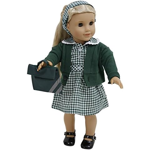 Frilly Lily Green Dolls Summer School Uniform Cover