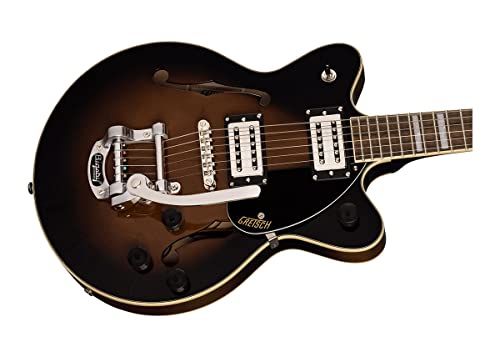 Gretsch G2655T Streamliner™ Bloc central Jr. Double coupe avec Bigsby®, érable brownstone - Les Beatles, Paul McCartney, John Lennon, RIngo Starr, George Harrison Gretsch G2655T Streamliner™ Bloc central Jr. Double coupe avec Bigsby®, érable brownstone – Image 5