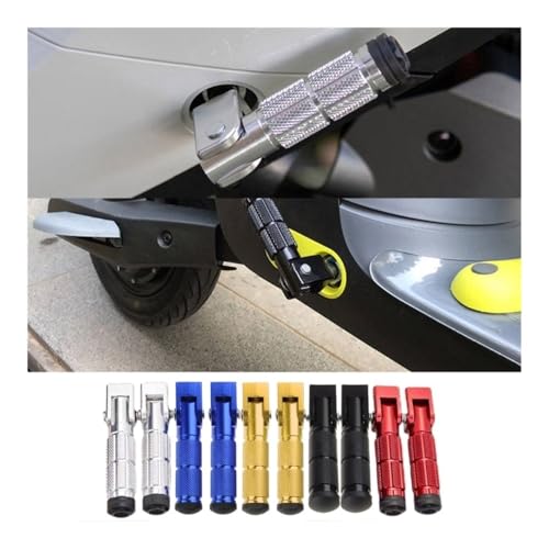 Repose-Pieds Moto d'Accessoires de Modification Aluminium 90° - 2