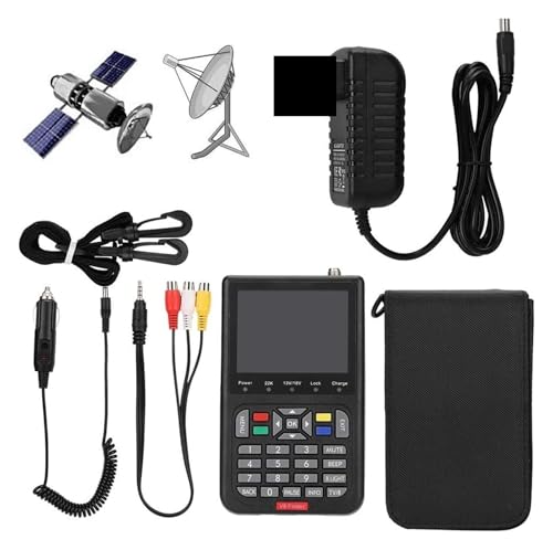 Satellite Finder, Version V8 Finder 2 Finder2 Meter Satellite Signal SatFinder DVB-S2X/S2/S H.264 Vs WS6933 Vf6800 for Adjusting Sat Dish
